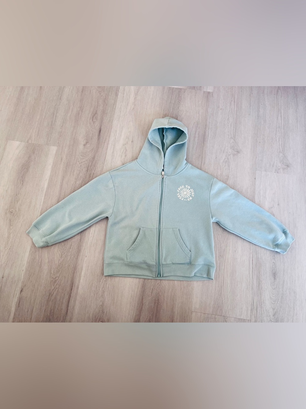 Girls Roxy feel free zip up hoodie